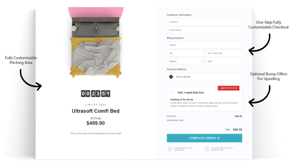 screenshot of Scribble Funnels